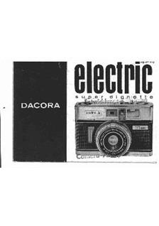 Ilford Limited Electric manual. Camera Instructions.